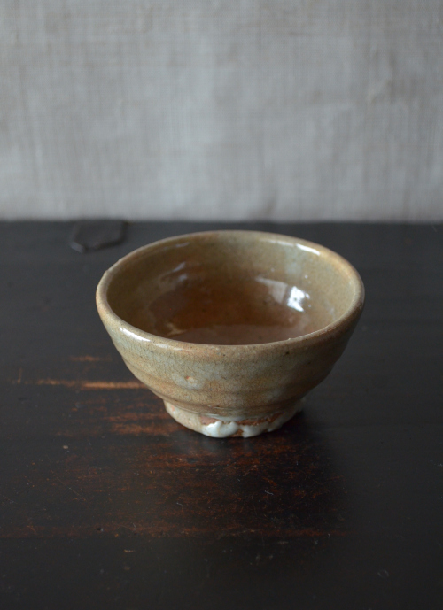 柳瀬美術店 / 小林東五「天目杯」共箱[KOBAYASHI Togo]Sake cup
